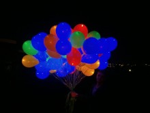 Светящиеся шары - Интернет магазин фейерверков и салютов "салют-22".Проведение фейерверков в Барнауле.